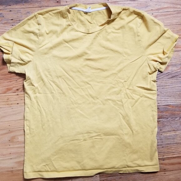 Atelier B Mens T shirt Yellow size S - Picture 1 of 3